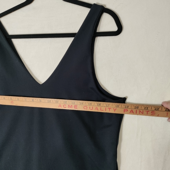 Abercrombie and Fitch soft a&f collection black thong body suit size xxl - Picture 7 of 10